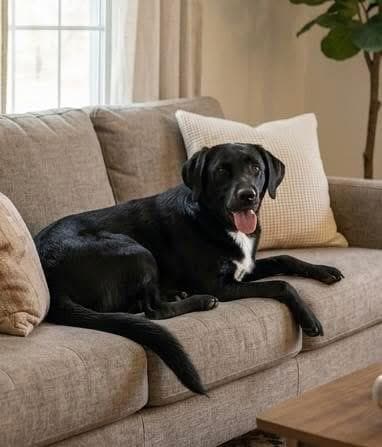 Juniper - Black Labrador Retriever available for adoption